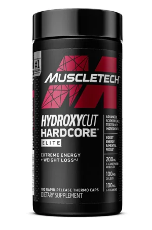 Muscletech Hydroxycut Hardcore Elite 100 Capsules