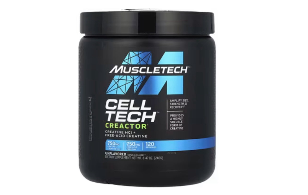 Muscletech Cell Tech Creactor Creatine Hcl Free Acid Creatine 