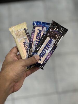 Muscle Station Protein Crunchy Supreme – Healthy High Protein Bars (24 Pieces)