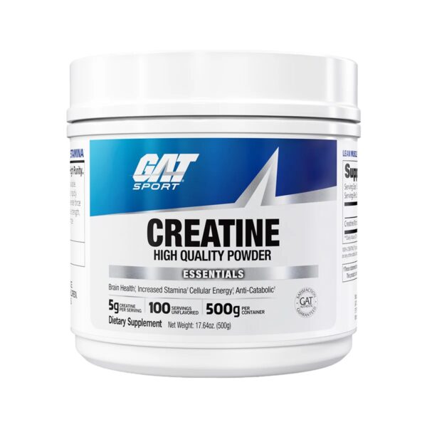 img_1197 GAT Sport Creatine Monohydrate – 500g (100 Servings) 5g Per Serving