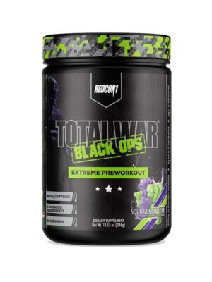 Total War Black Ops Extreme Pre Workout 40 Servings By Redcon1